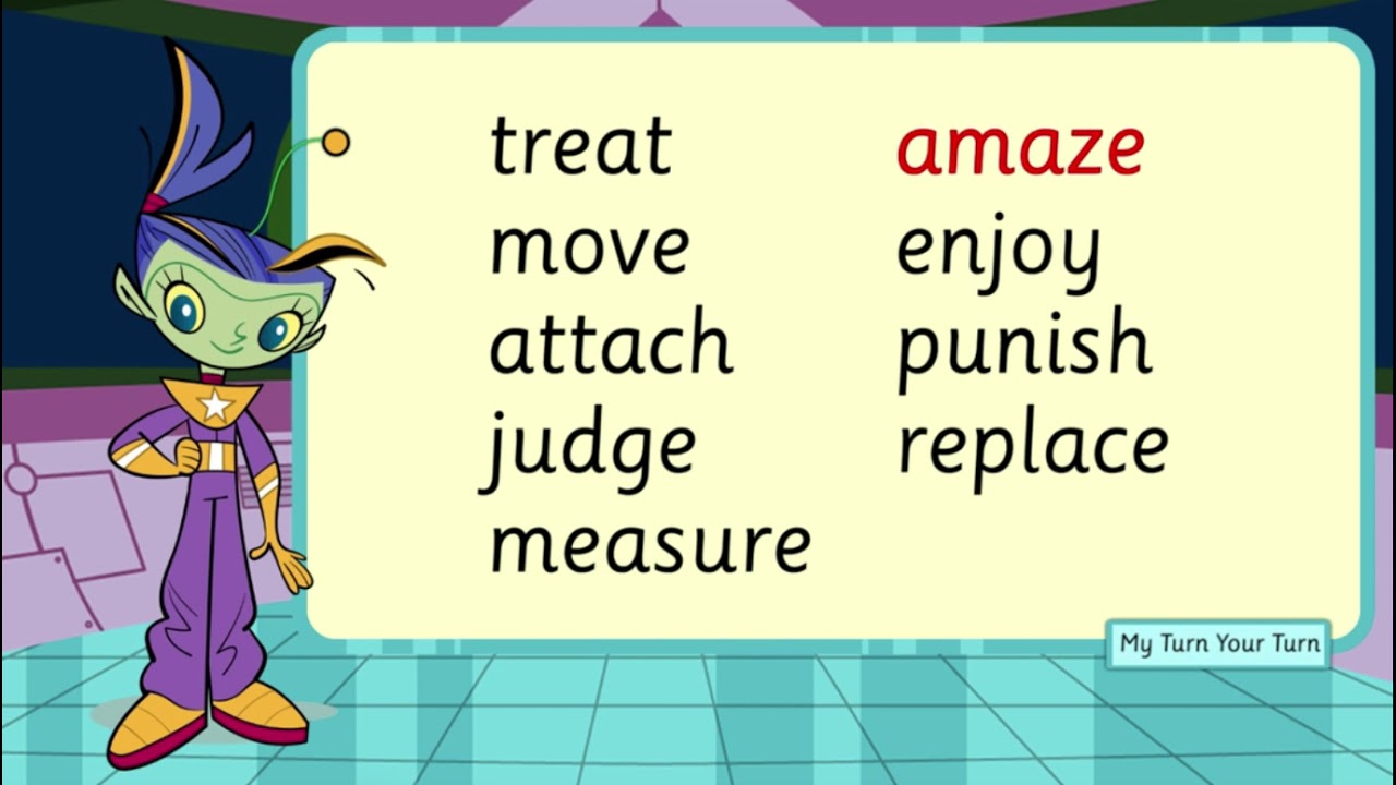Spelling Zone suffix -ment