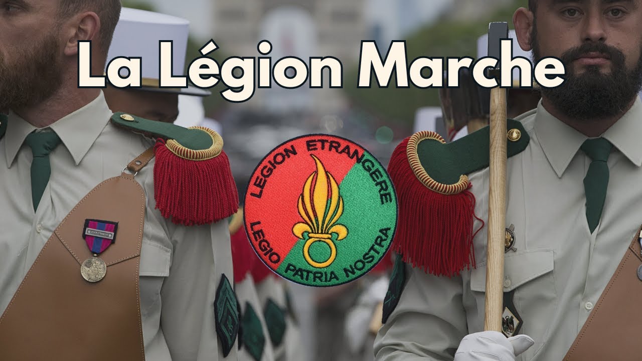 Legion étrangère - La Légion Marche 💪 🇫🇷 - #militaire #france #frencharmy #army #legionetrangere