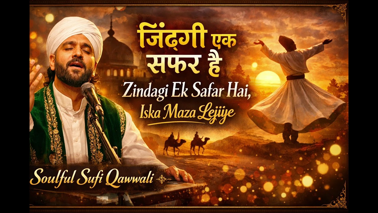 Zindagi Ek Safar Hai Iska Maza Lejiye | Soulful Sufi Qawwali | Heart Touching Qawwali 2026