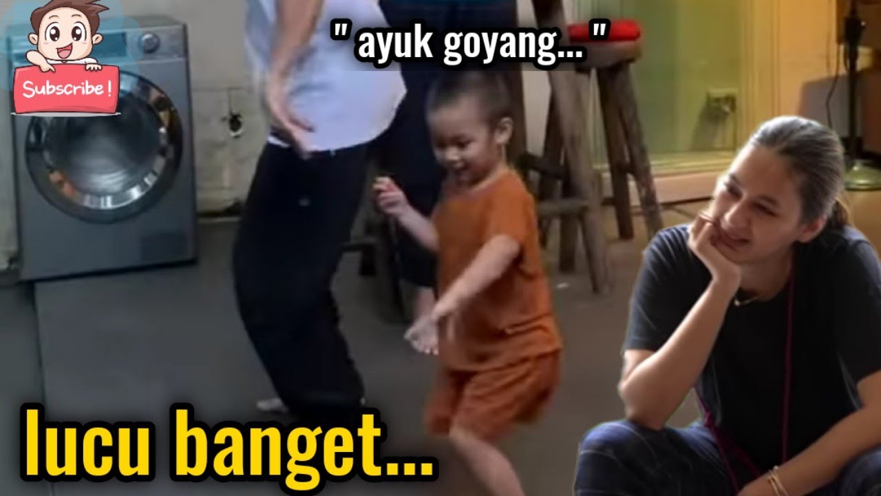 AKI DAN DEDEK HO KETAWA 😂 LIHAT KAKAK KIANO JOGET @galerikiano