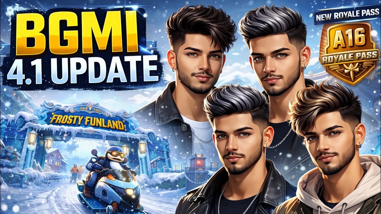 BGMI 4.1 Update – All New Features, Release Time & Winter Mode! 🆕🚀