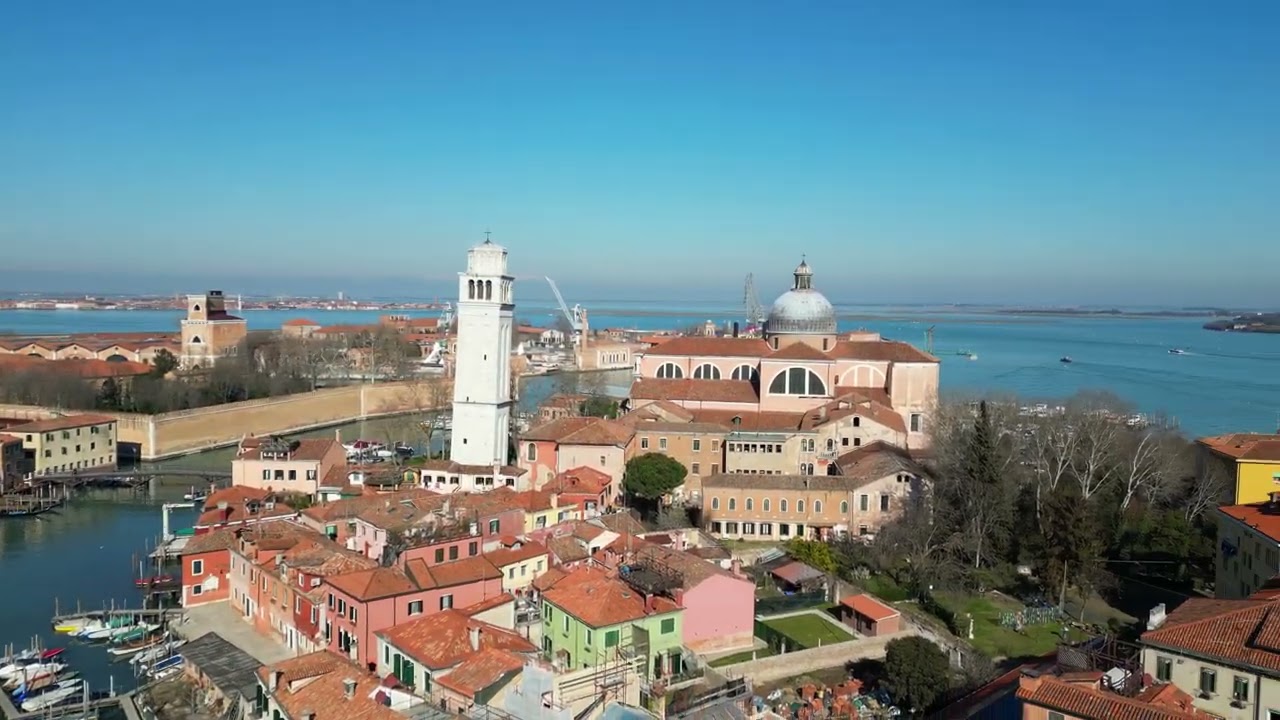 Venedig aus der Drohnenperspektive DJI Mavic 3 Pro in 4K