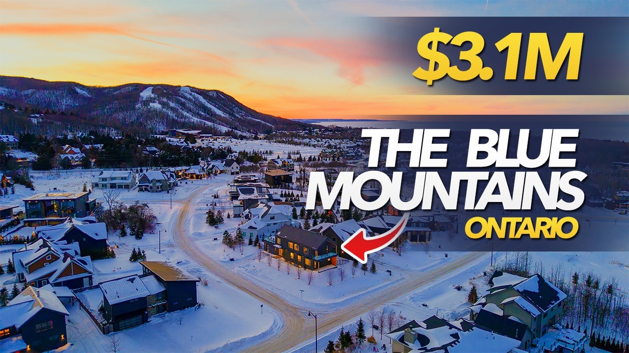 A luxury real estate listing on Courchevel Crescent, The Blue Mountains