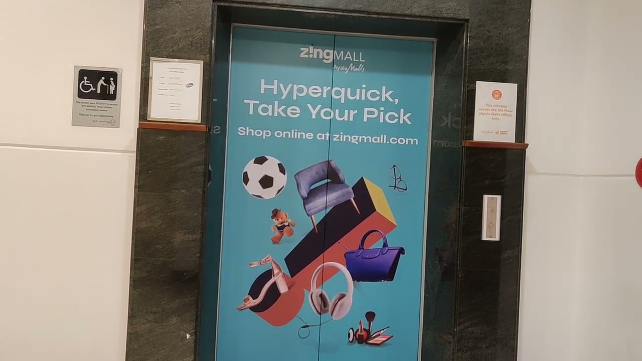 Mitsubishi Elevator at Glorietta 4 Makati City (B1-B3, GF, 4F & 5F)