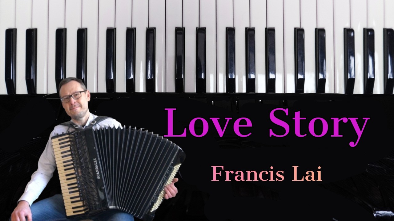 Love Story - Francis Lai | akordeon solo, NUTY (accordion, score)