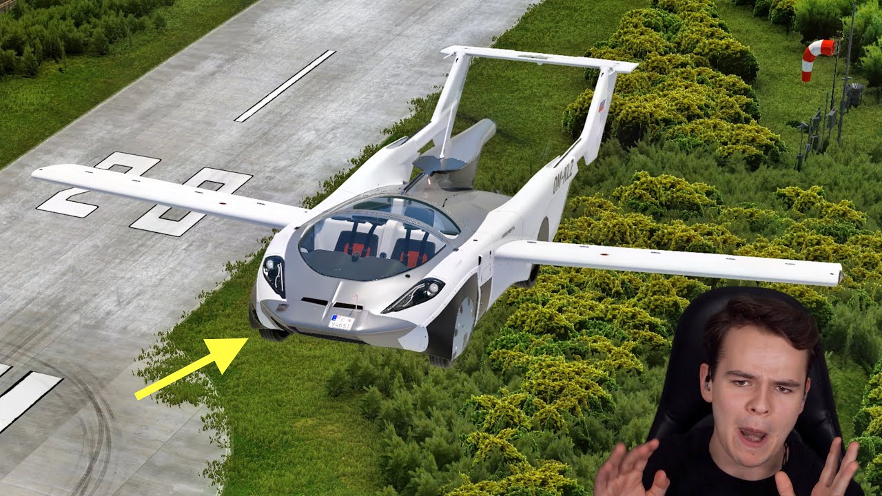 Flying The AirCAR (I Crashed It)