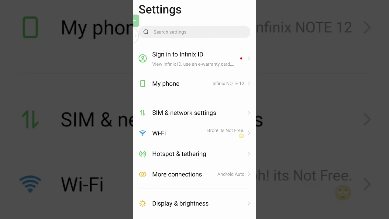 voice changer enabled in Infinix note 12 turbo #infinix mobile #voice changer #infinix mobile