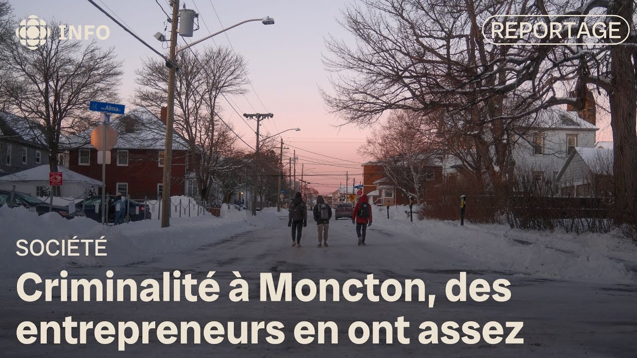 Une coalition de gens d'affaires presse Moncton à lutter contre la criminalité au centre-ville