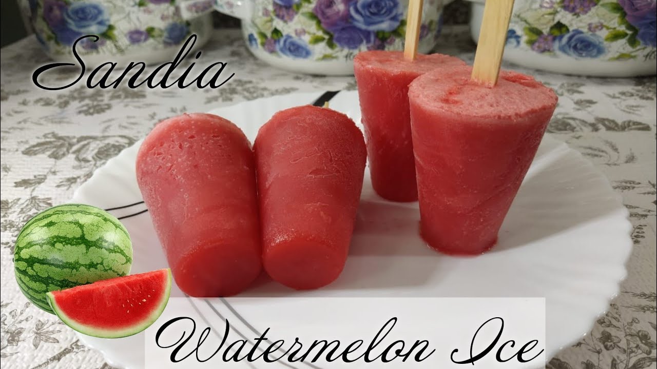 HELADOS DE SANDIA/ PALETAS DE SANDIA PARA NEGOCIO/ HELADOS CASEROS DE FRUTAS / PALETAS HELADAS