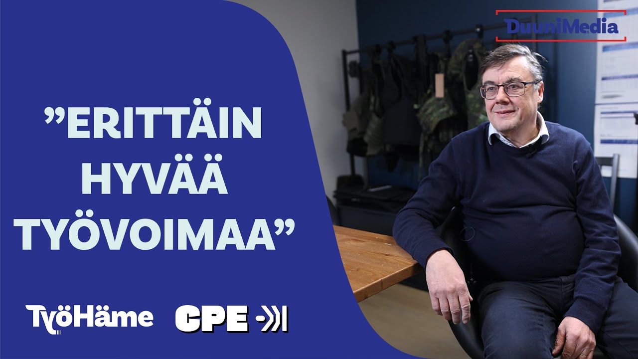 Kansainvälisyys vahvuutena - Osa 1: CPE Production Oy