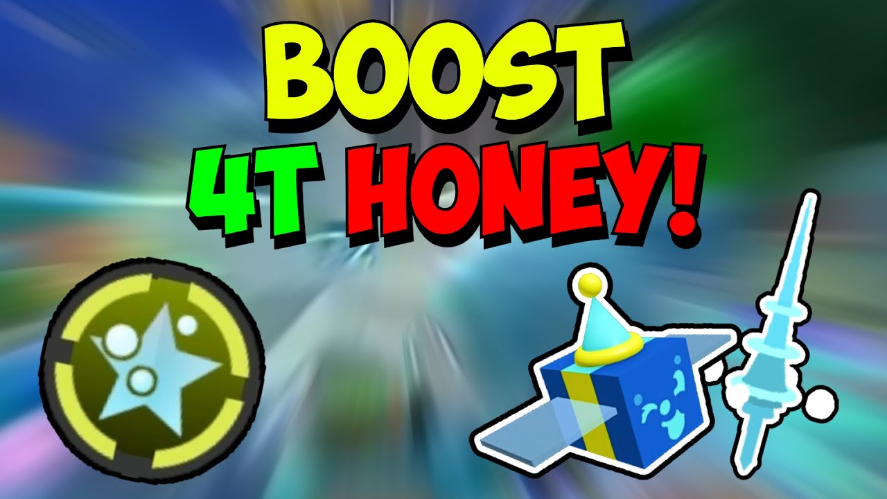 *4 TRILLION BOOST* As A BLUE HIVE (NEW CODE!) | Roblox Bee Swarm Simulator