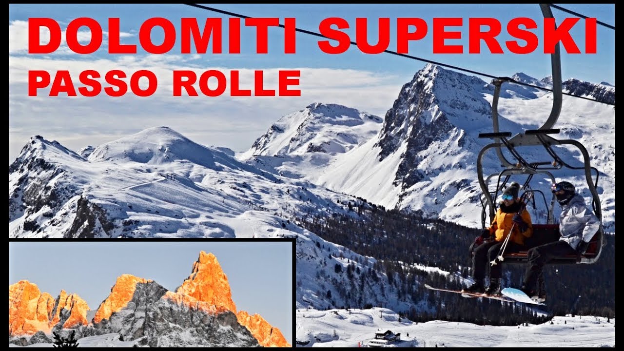 Dolomiti Superski Passo Rolle San Martino di Castrozza Review Recenze Ski Paradise #dolomitisuperski