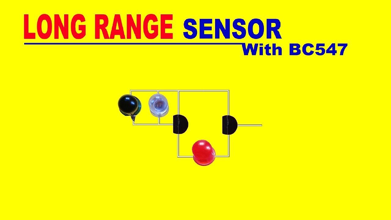 Long Range IR Proximity Sensor Circuit Using BC547 Transistor..Proximity Sensor Without IC..[Hindi]