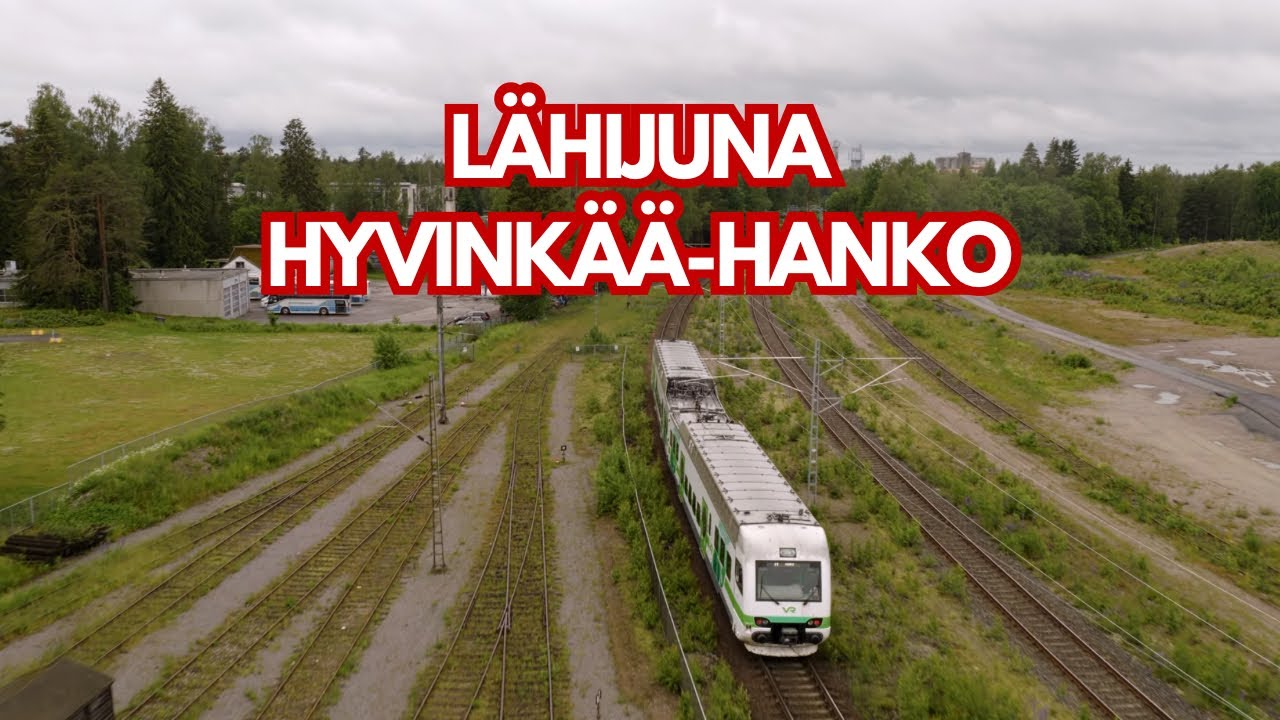 Ensimmäinen henkilöjuna Hyvinkää-Karjaa kesällä 2025