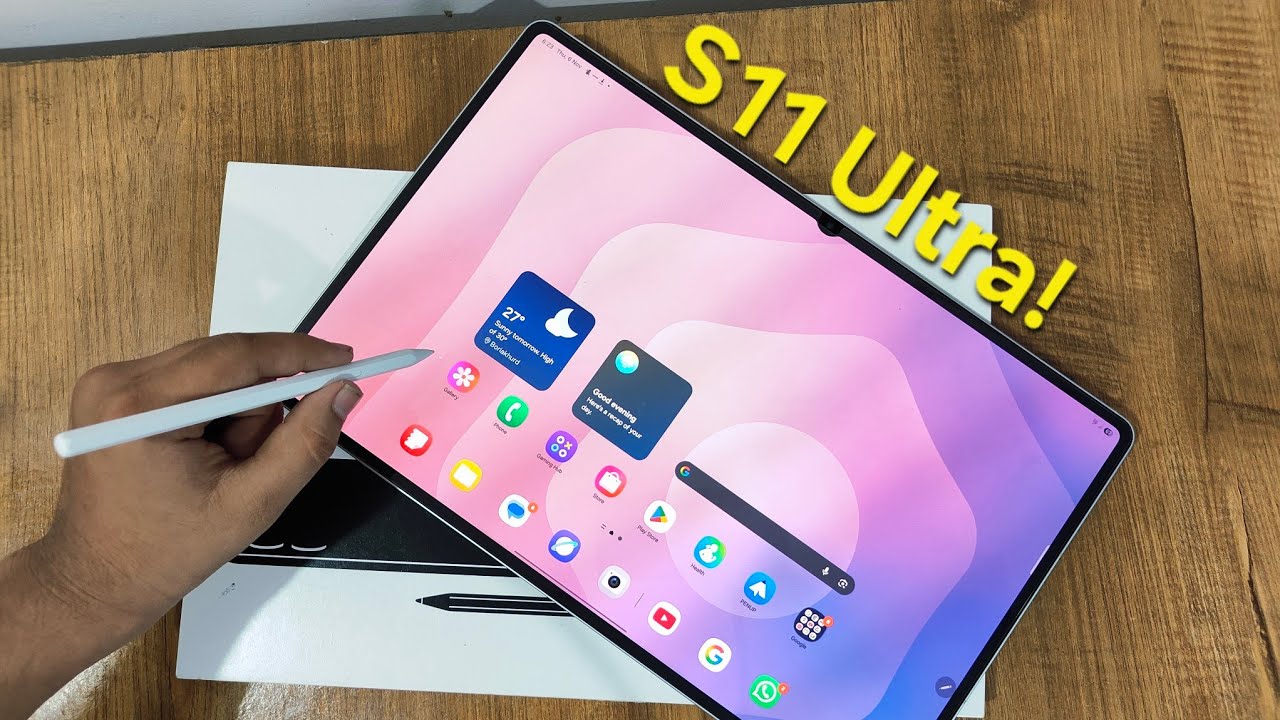 S11 ultra unboxing and roblox gameplay!