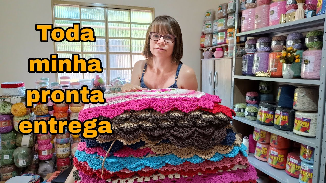 💸 TODA minha pronta entrega, total de 4.217 em CROCHÊ