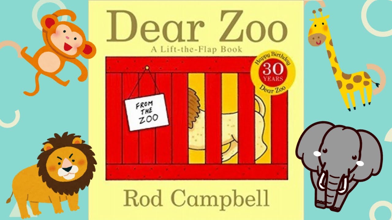 【英語　絵本】Dear Zoo  動物園へ｜字幕付き和訳つき｜バイリンガル 子育て 英会話｜聞き流し リスニング｜読み聞かせ えほん