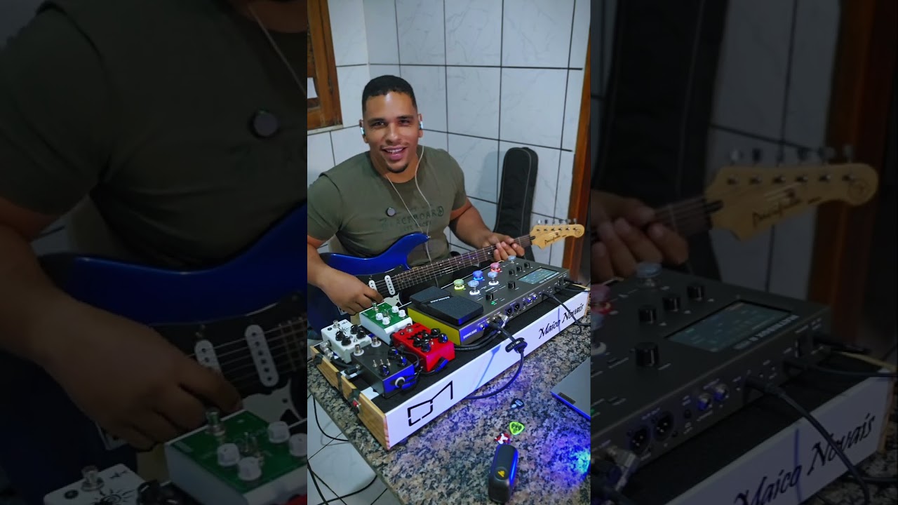 MATRIBOX 2 PRO com PEDAIS de drive em ação. Trazendo uns timbres pra vocês.