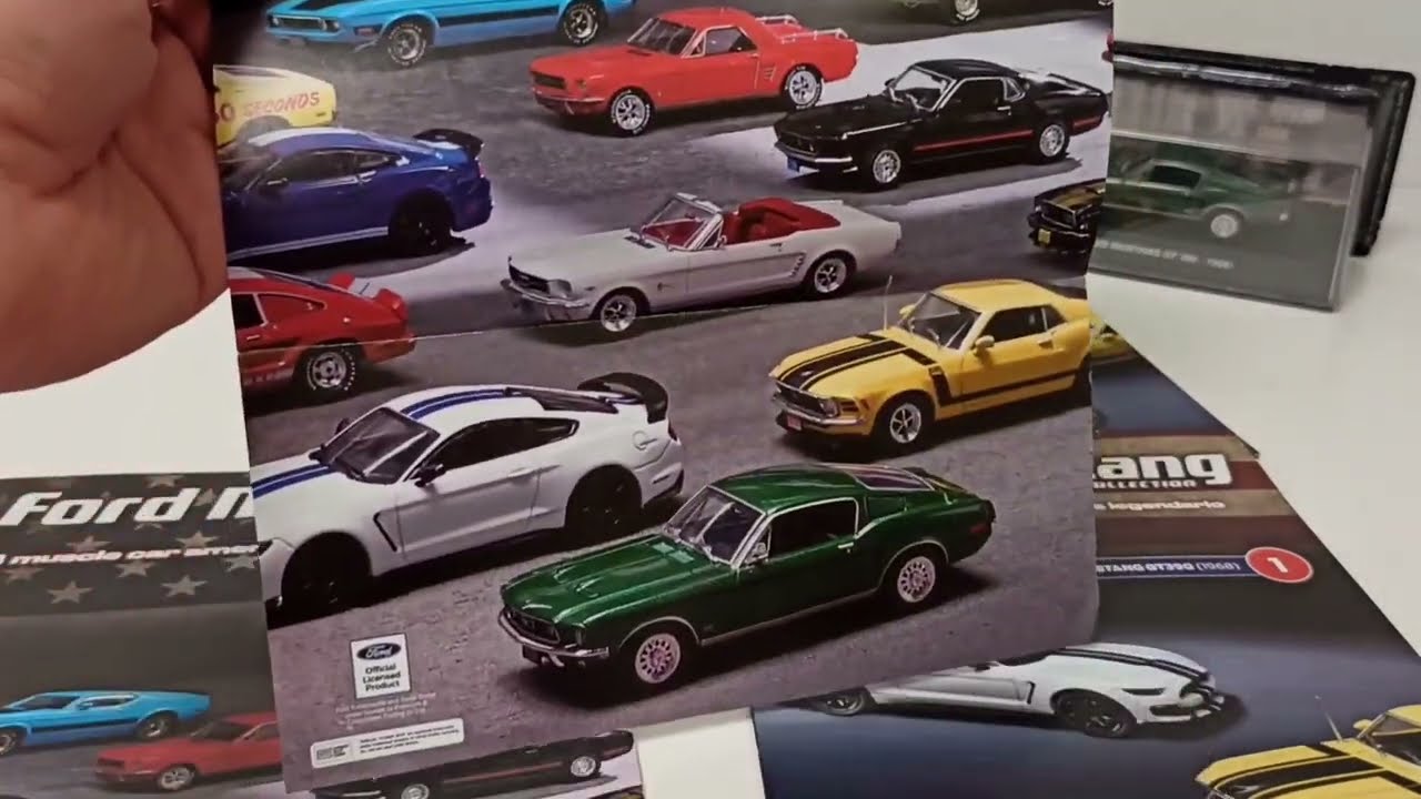 👨‍🔧 FORD MUSTANG 1:43 de Planeta DeAgostini 🌟 ¡Con REGALO de SUSCRIPCIÓN! ¡¡NUEVA COLECCIÓN!!