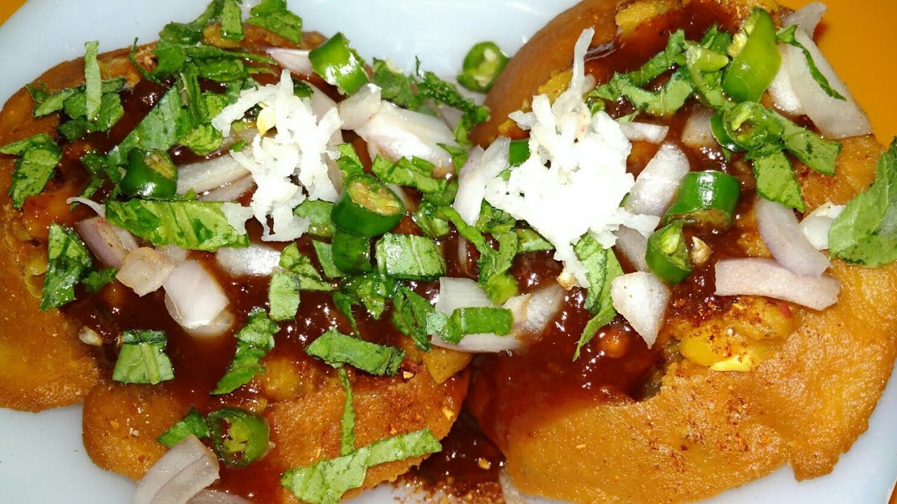 Khasta chaat Recipe /  खस्ता मटर  की मशहूर चाट / उत्तर प्रदेश की मशहूर खस्ता मटर चाट