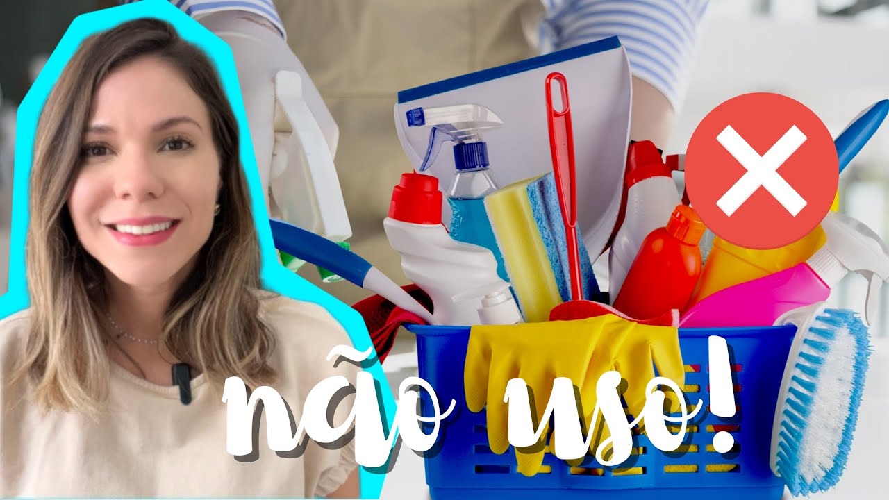 Produtos de limpeza que eu n&atilde;o uso mais