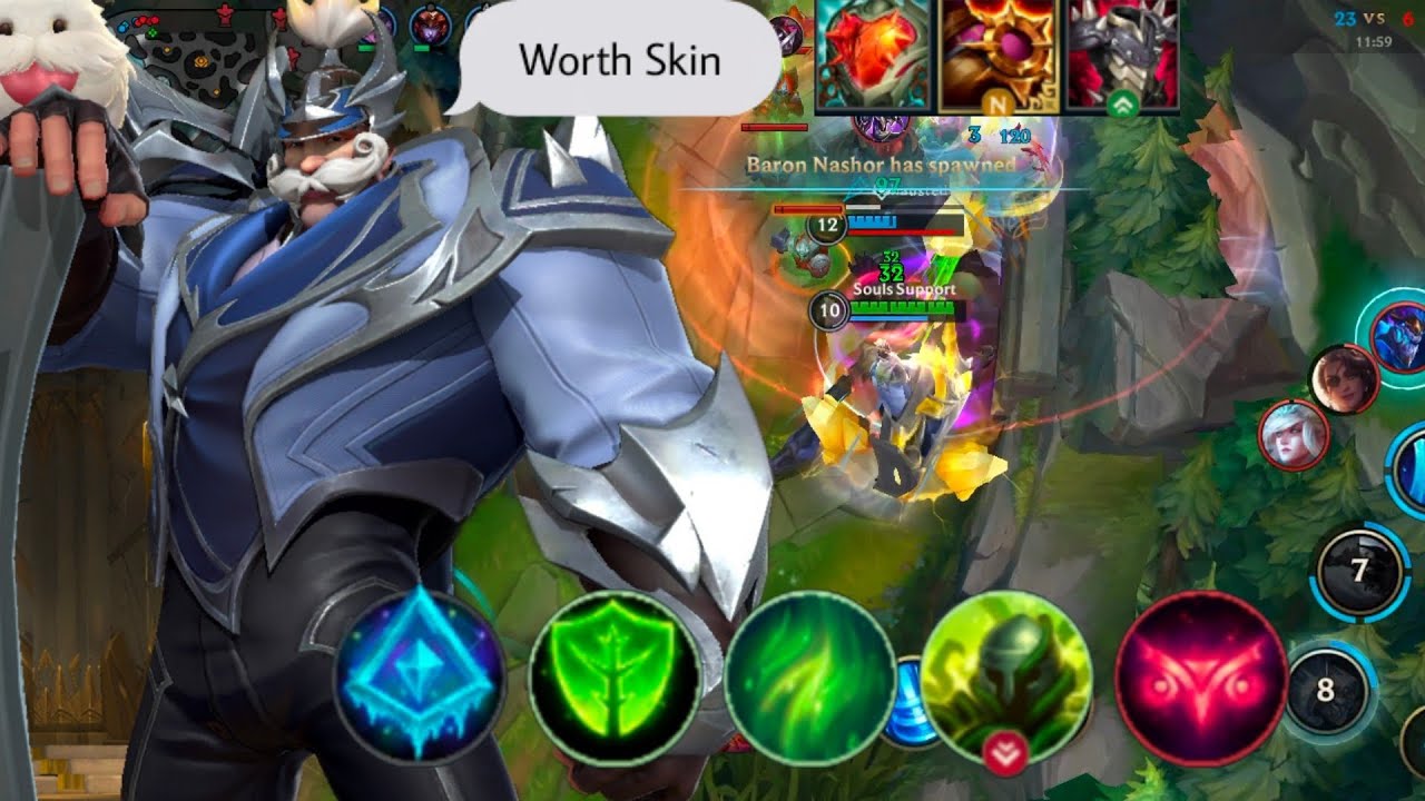 Chroma Season Braum is Better ? / Braum Gameplay S13
