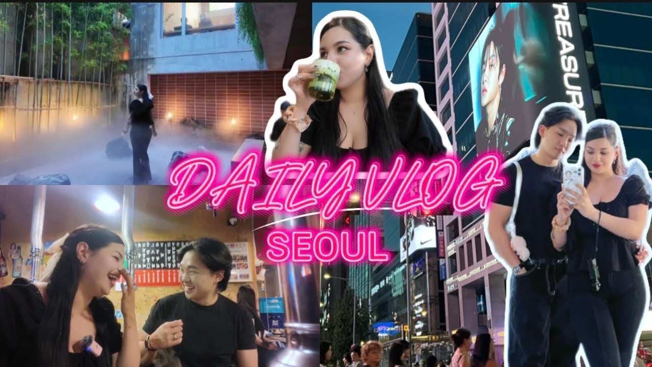 🇰🇷 Vlog Corée | À Séoul en amoureux 🩷 + CONCOURS BLACKPINK ! 