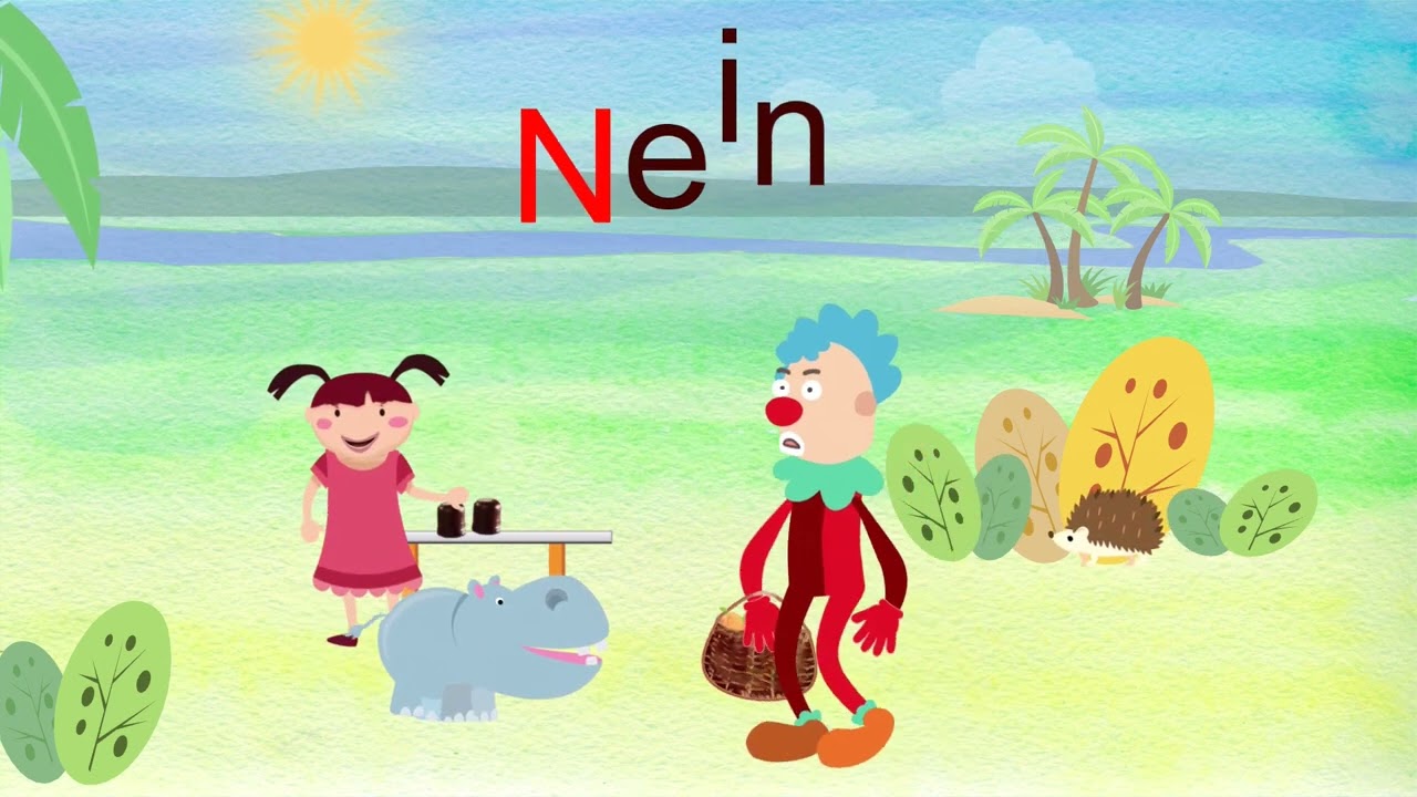ABC-Lied - Buchstabe N - mit Kiku, dem Clown