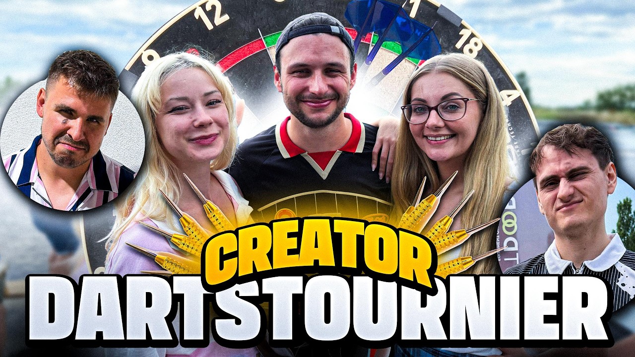 WER IST DER BESTE DARTS-CREATOR? 🏆😱 DARTS VLOG AUS GEVELSBERG 🎯