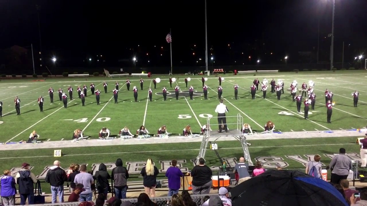 Campbellsville University Tiger Marching Band on October 7, 2017