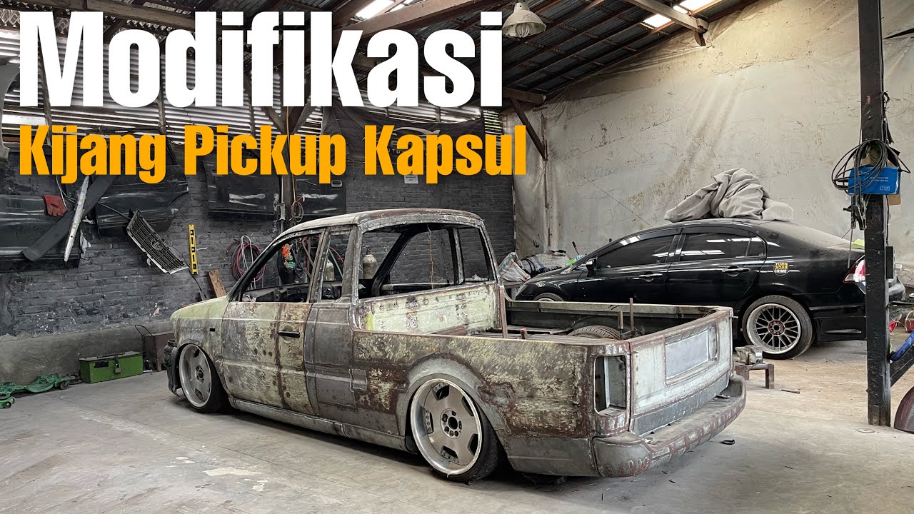 MODIFIKASI KIJANG KAPSUL PICKUP, SUPER GOKIL !!