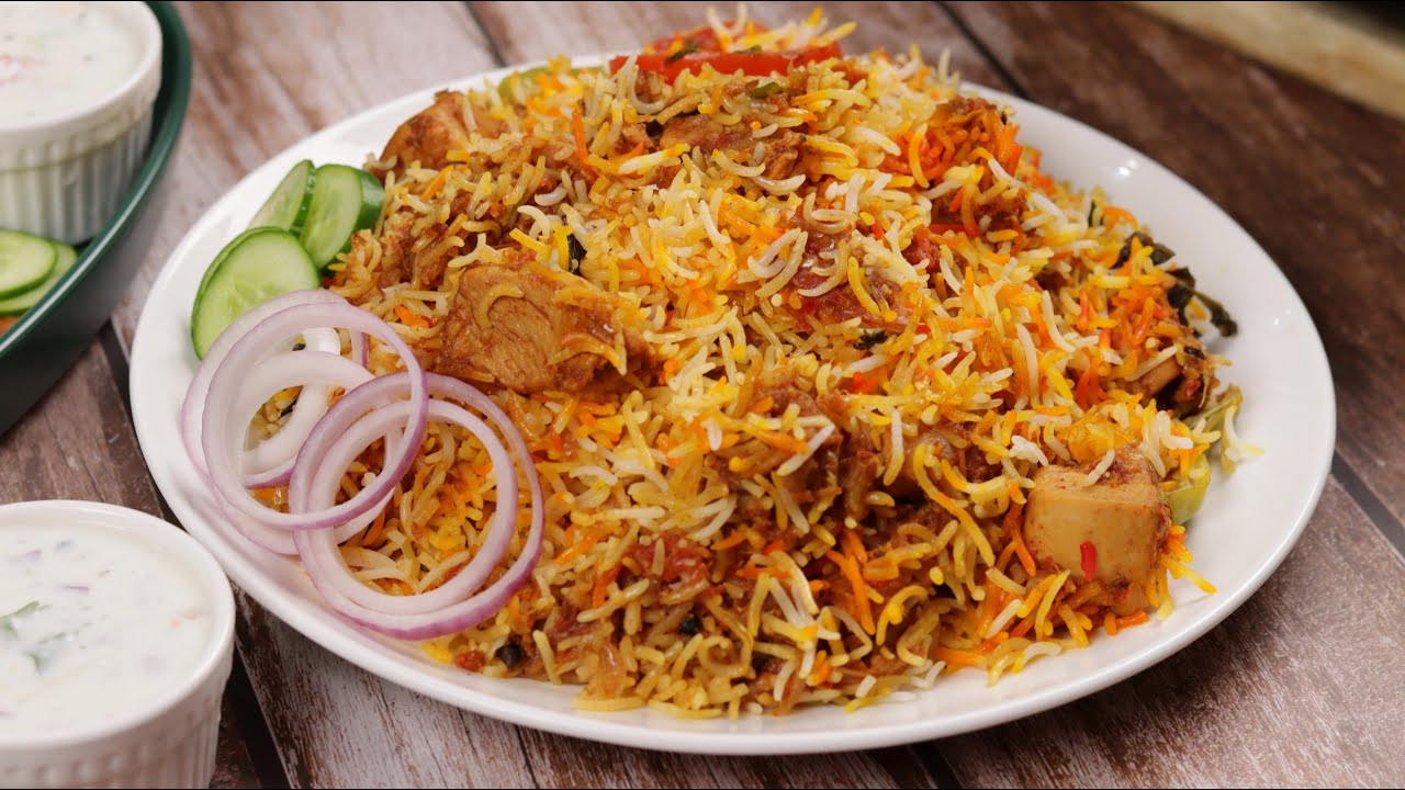 4 Yummy Chicken Biryani Recipes by (YES I CAN COOK)
