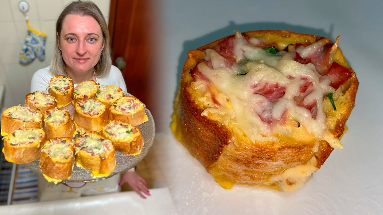 Esse lanche eu comia muito na Ucrânia! Rápido e fácil
