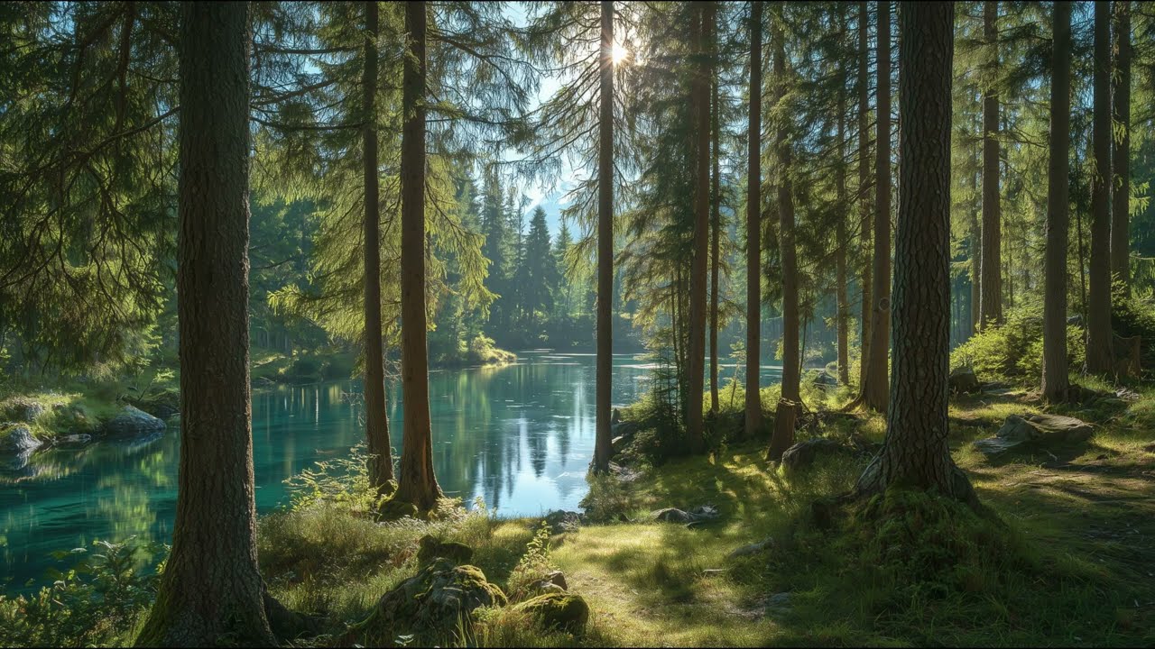 Lake in the Forest.