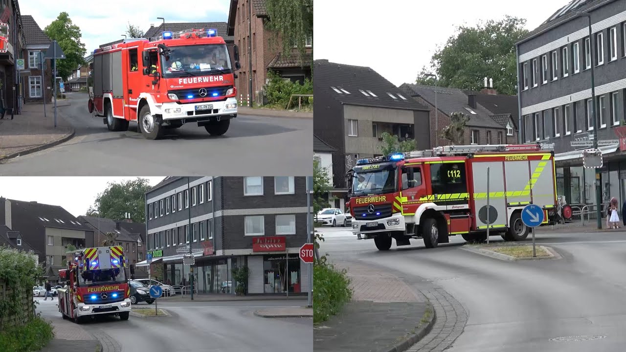 [Unklare Feuermeldung🔥 | Löschzug] Einsatzfahrten FF Hamminkeln zum Brandeinsatz in Hamminkeln