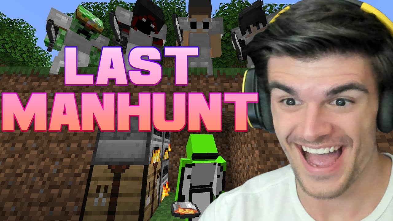Reaction to Minecraft Speedrunner VS 5 Hunters THE LAST MANHUNT. (Dream Minecraft Manhunt)