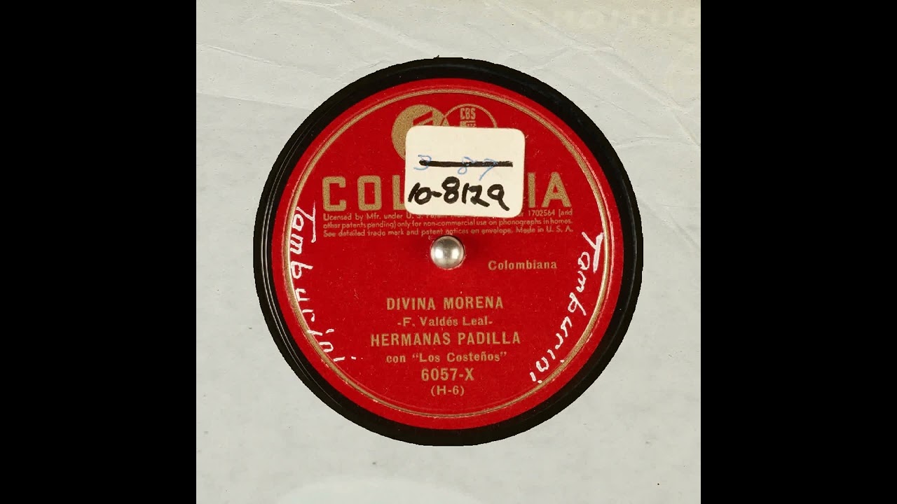 DIVINA MORENA   HERMANAS PADILLA   Los Costeños