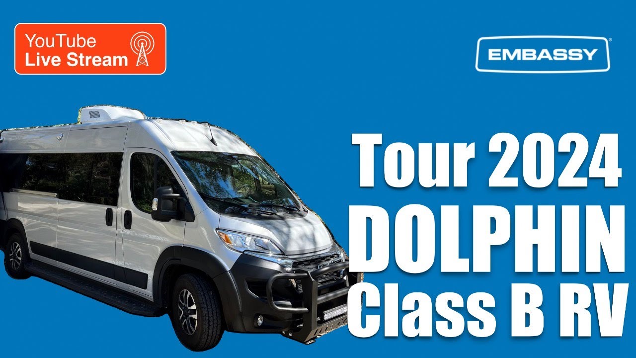 EXCLUSIVE Tour of Dolphin Class B RV by Embassy RV on Ram Promaster - ❌ Wood  ❌ Black Tank ✅ HOA ok