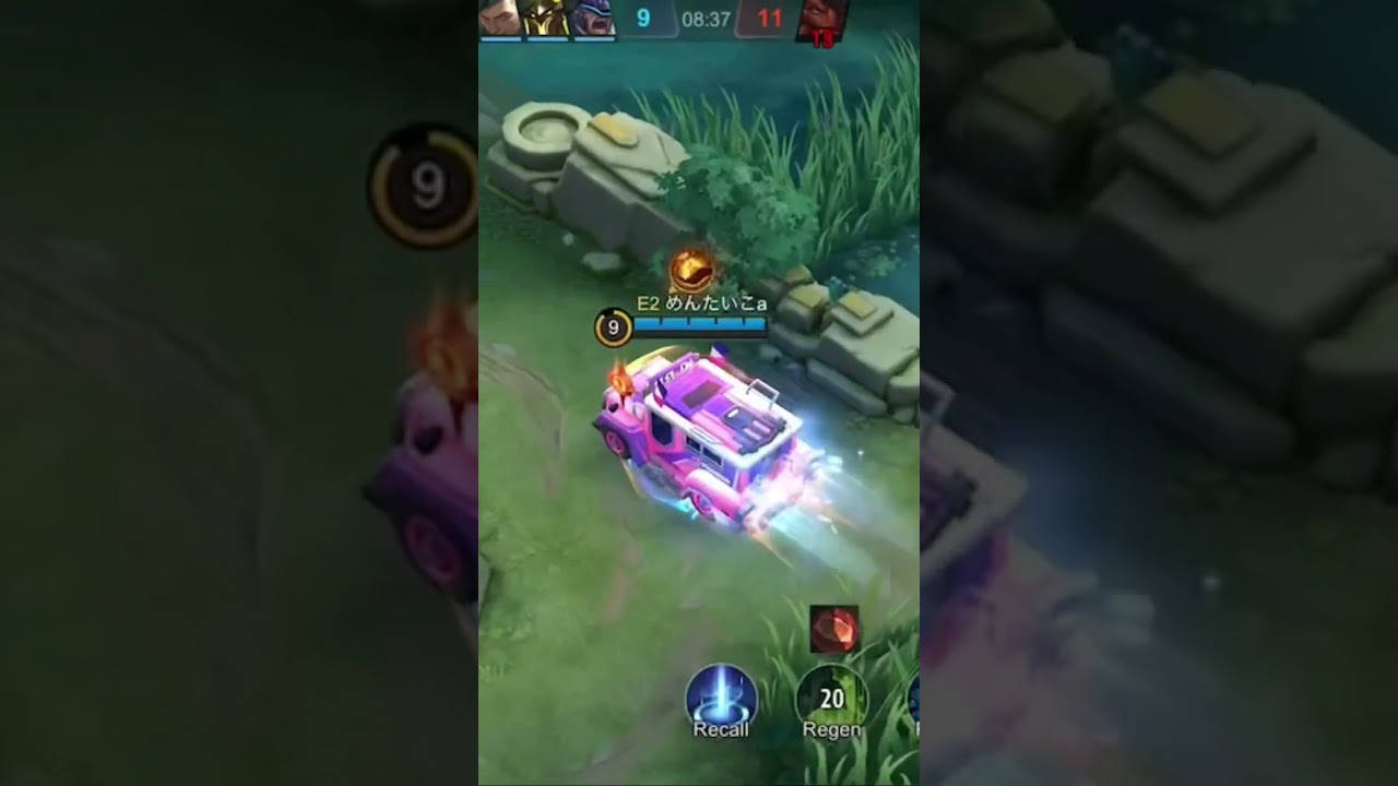 🚗&sup3;₃#mobilelegends #mlbb #johnson #hanzo #cedric
