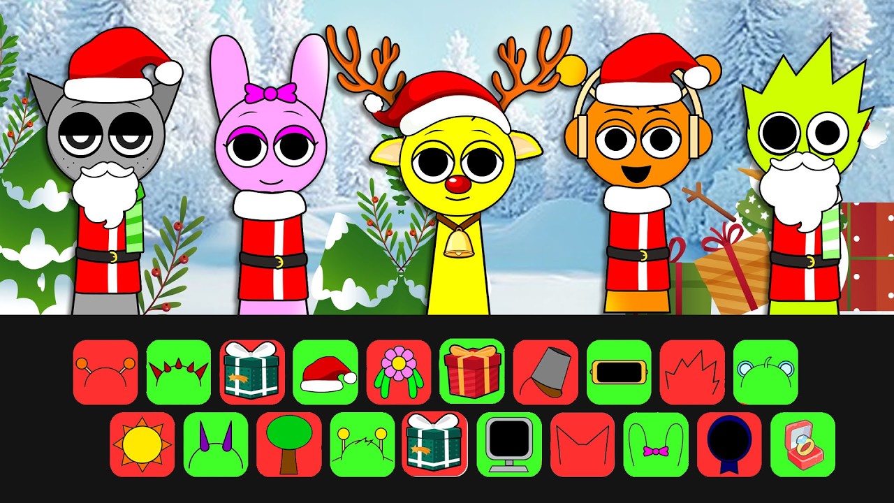 👻Paper DIY👻 JINGLE BELLS 🔔 SPRUNKI Merry Christmas Secret Mods | DIY kertas buku 👻