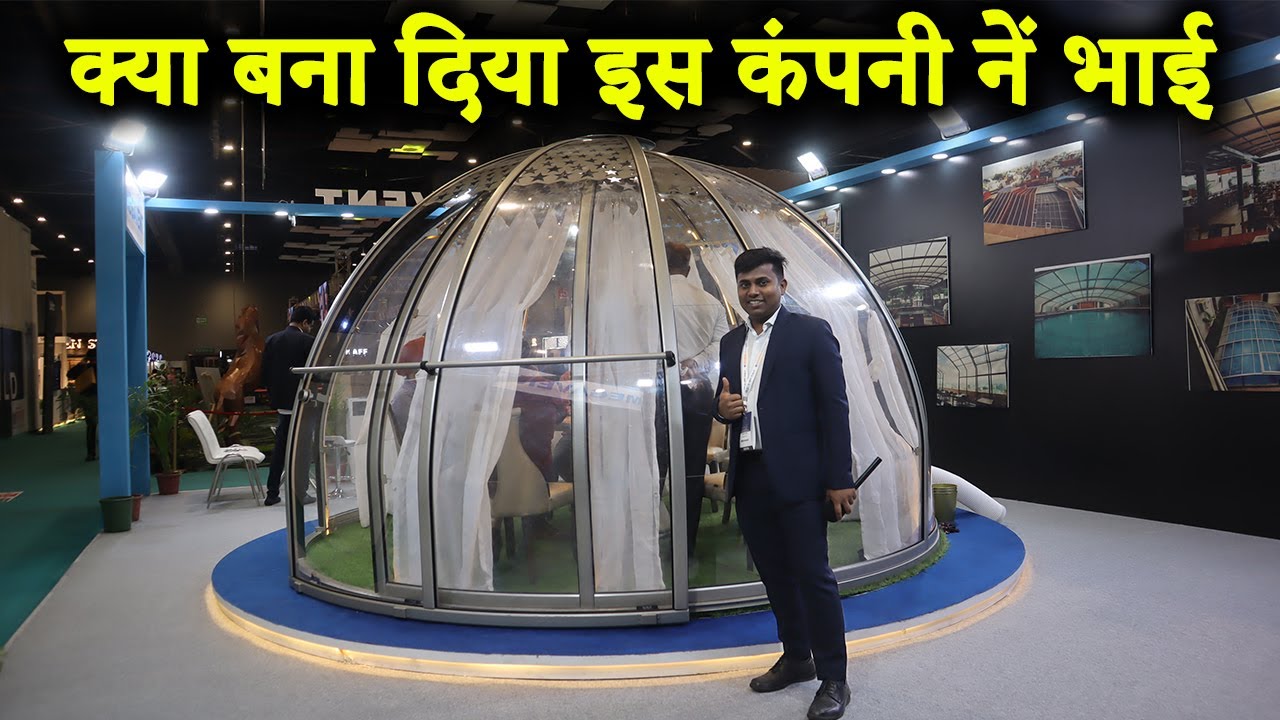पहाड़ों, होटलों, रेस्टोरेंट में लगा दो, भीड़ लग जाएगी | Dome Enclosure, Retractable roof in india |