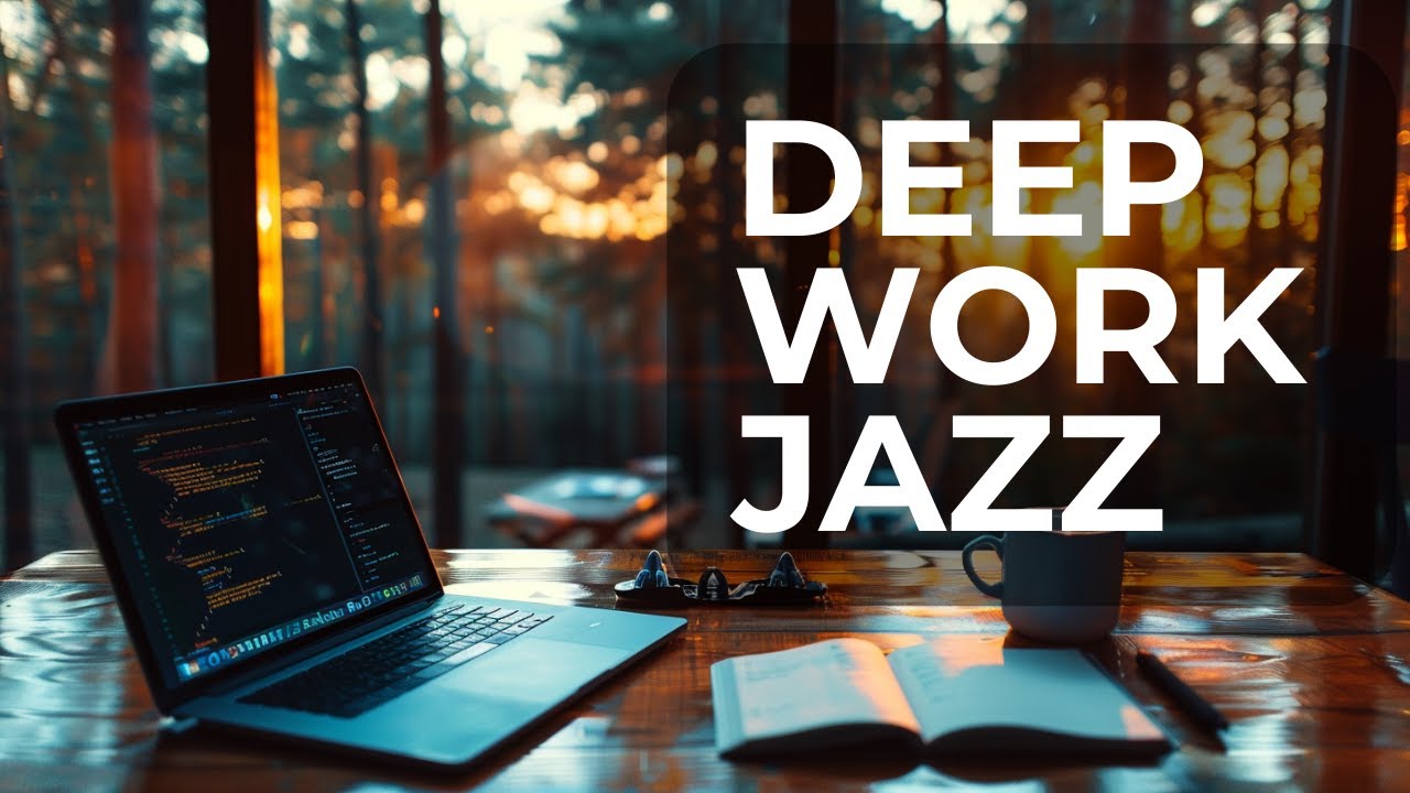 Minimal Forest Café Jazz for Deep Work & Focus | DEEP WORK JAZZ
