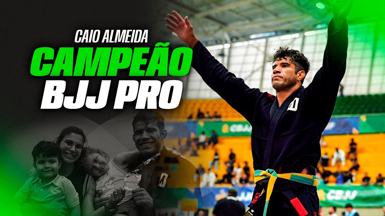 Caio Almeida é campeão BJJPRO SP IBJJF 🥇