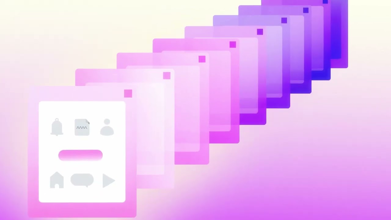 3D Slides Motion Opener | Modern UI Animation Pack