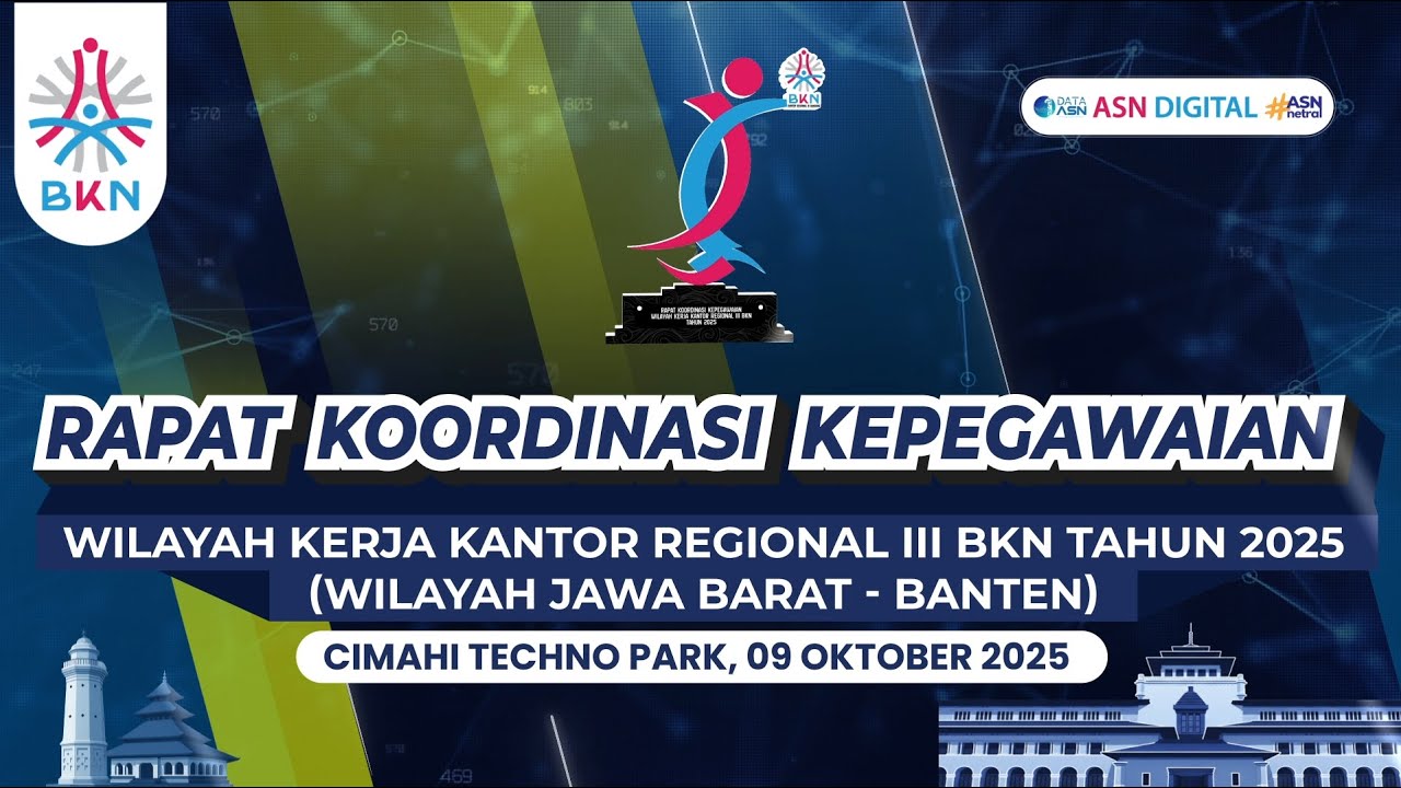 Rakor Kepegawaian BKN Regional III Tahun 2025