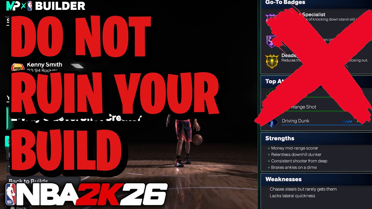 5 вещей, которые РАЗРУШАТ вашу сборку! Обязательно посмотрите NBA2k26