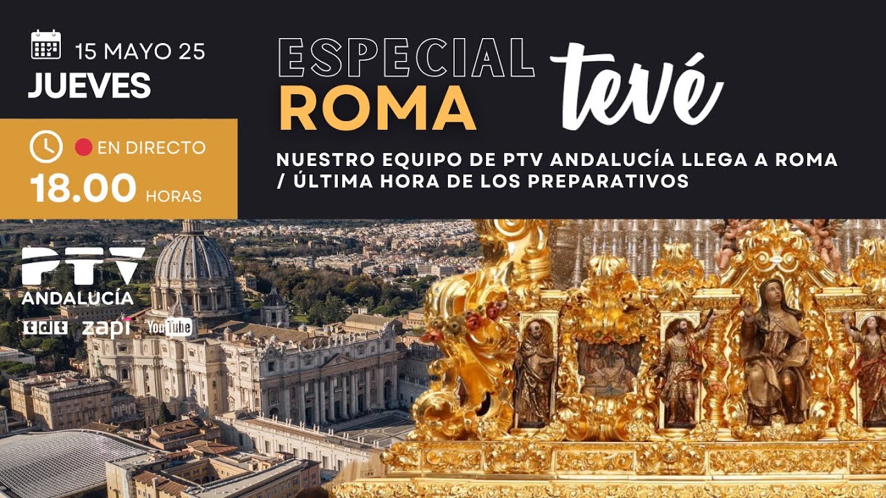 🟡 Jueves previo a la Gran Procesión en Roma #JubileoPTV2025