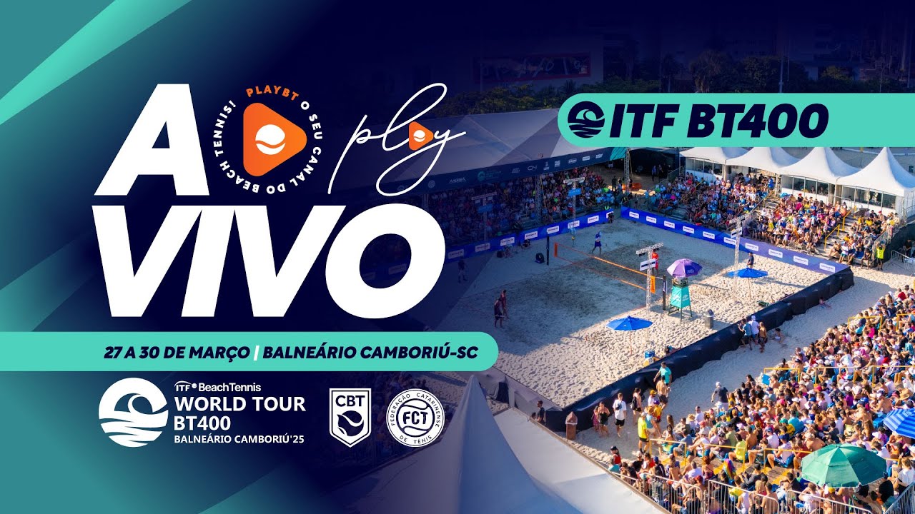 OITAVAS: ELIZAVETA KUDINOVA/ ANASTASIA SEMENOVA X GRAZIELE SILVA/ NICOLE NOBILE - BT400 - QUADRA 2