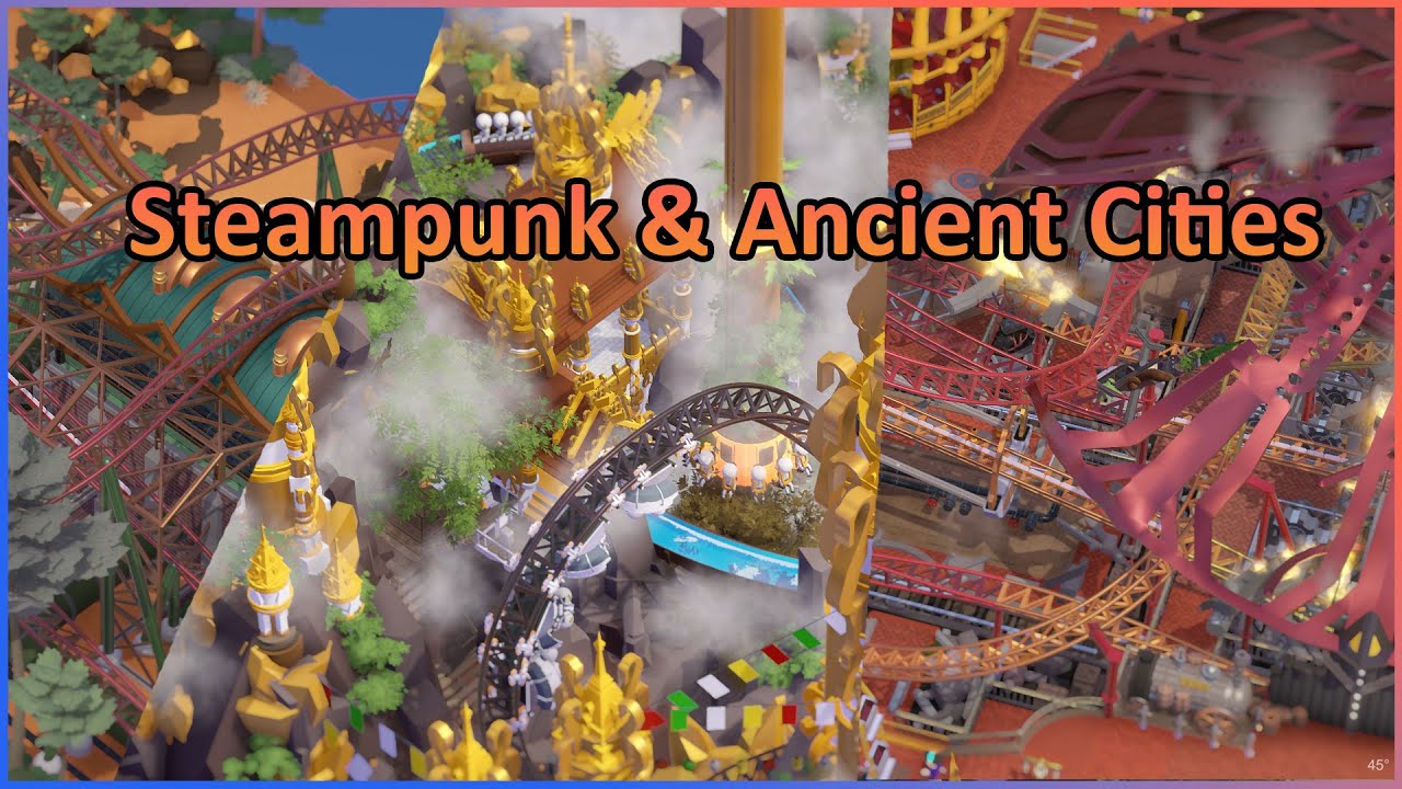 Steampunk and Ancient Cities! // CoasterB Top 3 Jan 2021