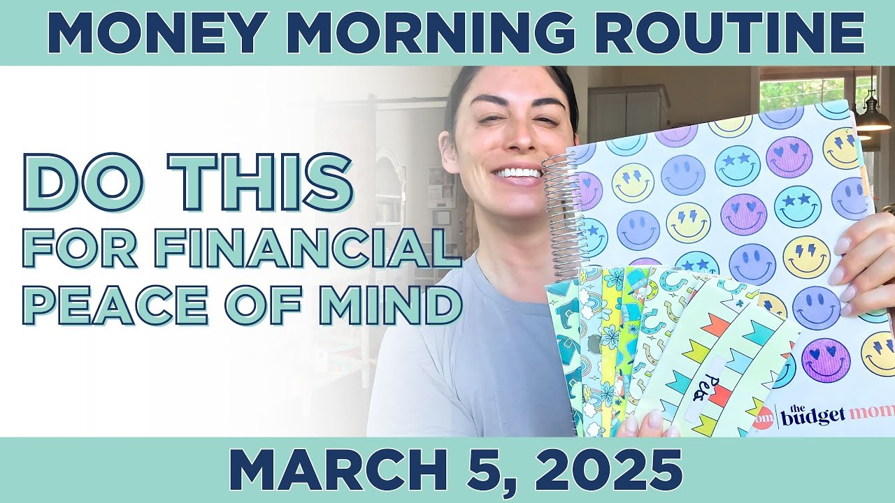 Money Morning Routine | Financial Peace Of Mind